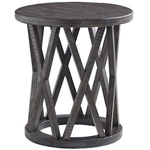 Signature Design by Ashley Sharzane Round End Table