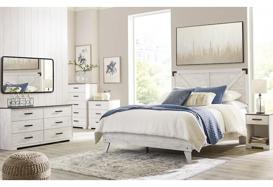 Shawburn 3 Piece Queen Bedroom Set by Signature Design by Ashley at Sam Levitz Furniture