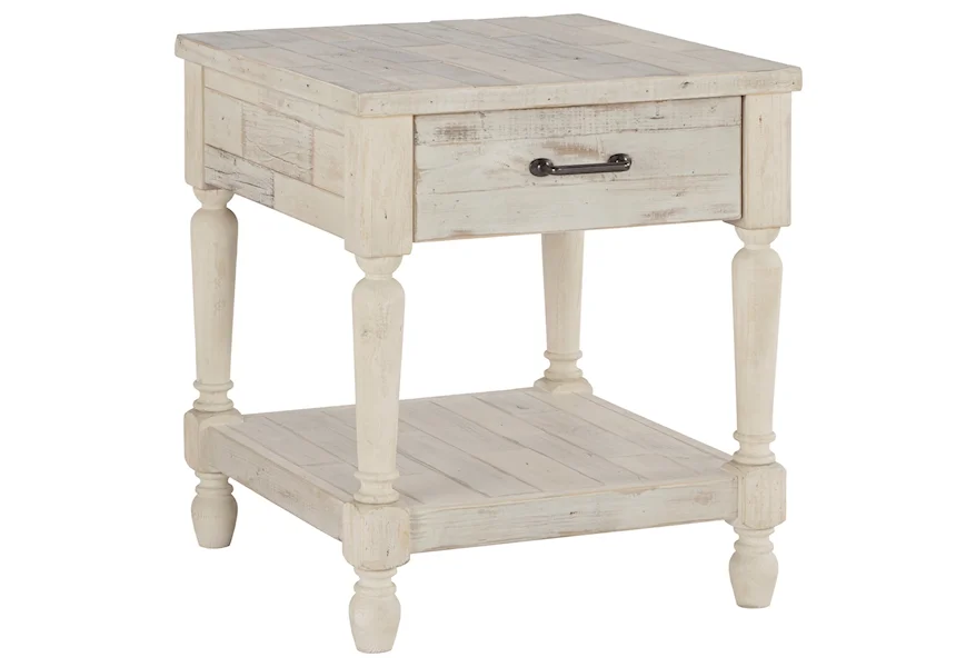 Shawnalore Rectangular End Table by Signature Design by Ashley at Wayside Furniture & Mattress