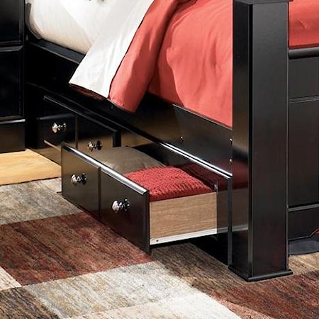 Queen/King Bed Storage