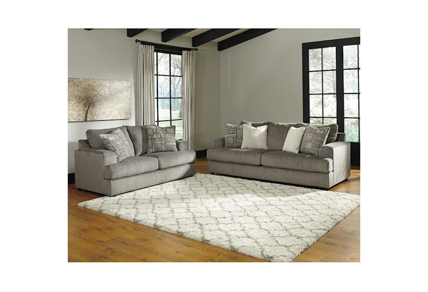Soletren Stationary Living Room Group by Signature Design by Ashley at VanDrie Home Furnishings