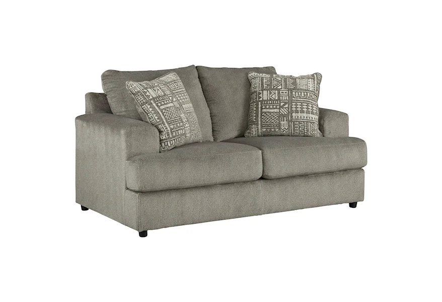 Soletren Loveseat by Signature Design by Ashley at Beck's Furniture