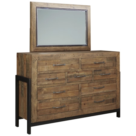 Dresser & Bedroom Mirror