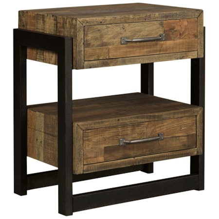Two Drawer Night Stand