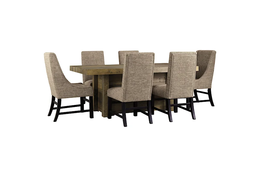Sommerford 7-Piece Rectangular Dining Room Table Set by Signature Design by Ashley at Royal Furniture