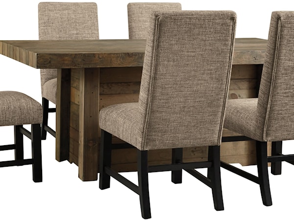 7-Piece Rectangular Dining Room Table Set