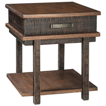Rectangular End Table