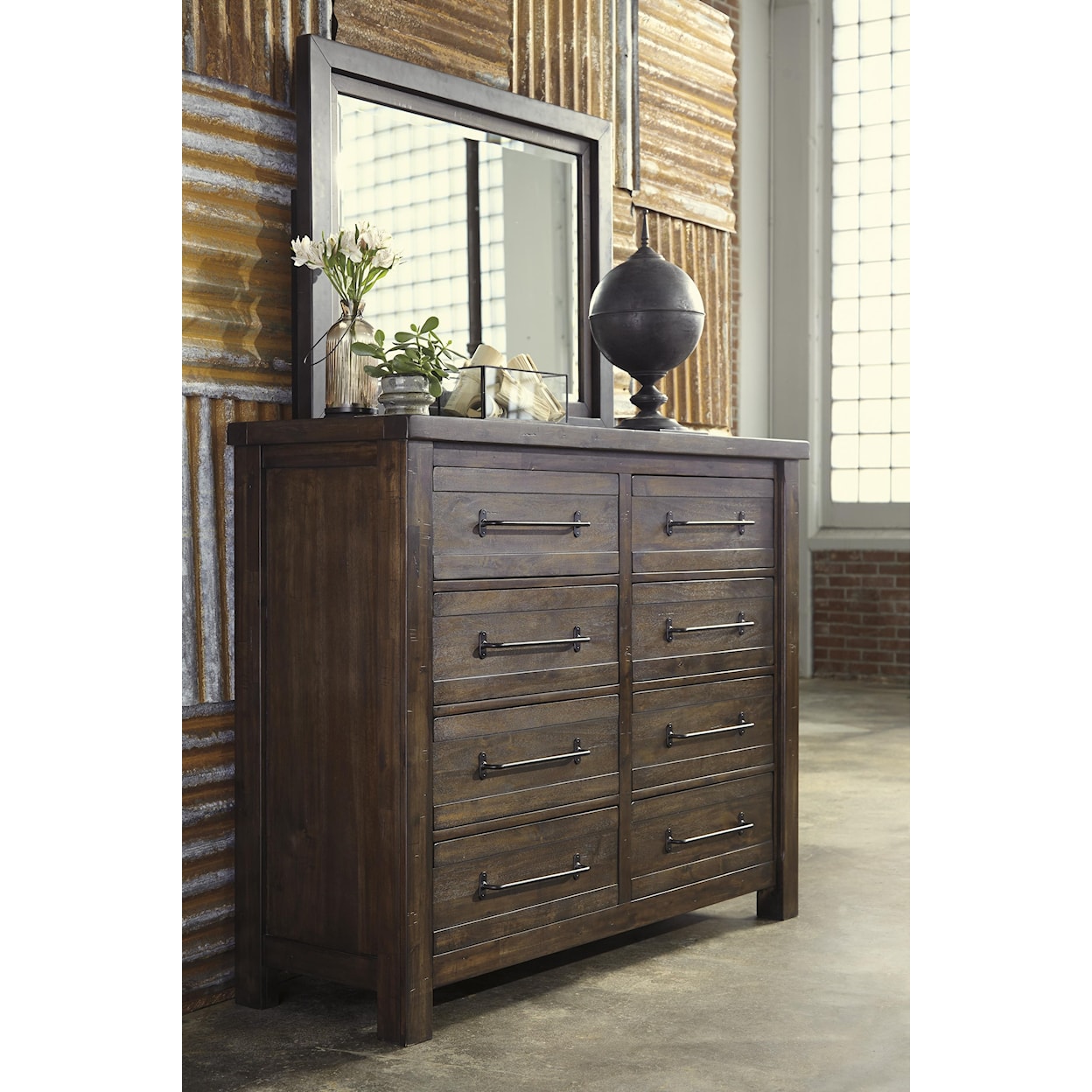 Signature Design by Ashley Starmore Dresser & Mirror Combo