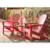 Signature Design by Ashley Sundown Treasure 2 Adirondack Chairs and End Table Set
