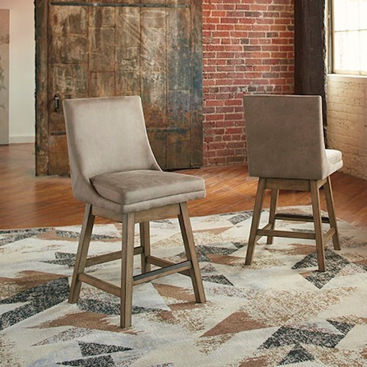 Ashley Signature Design Tallenger Bar Stool 