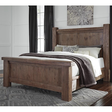 King Wood Poster Bed