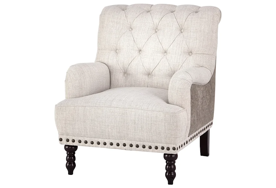 Tartonelle Traditional Accent Chair by Signature Design by Ashley at Zak's Home Outlet