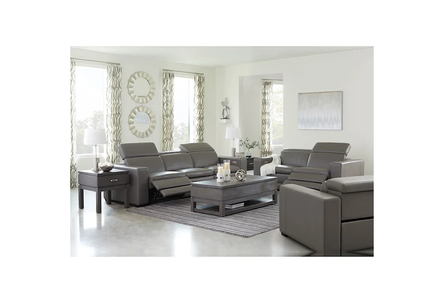Texline Power Reclining Living Room Group by Signature Design by Ashley at A1 Furniture & Mattress