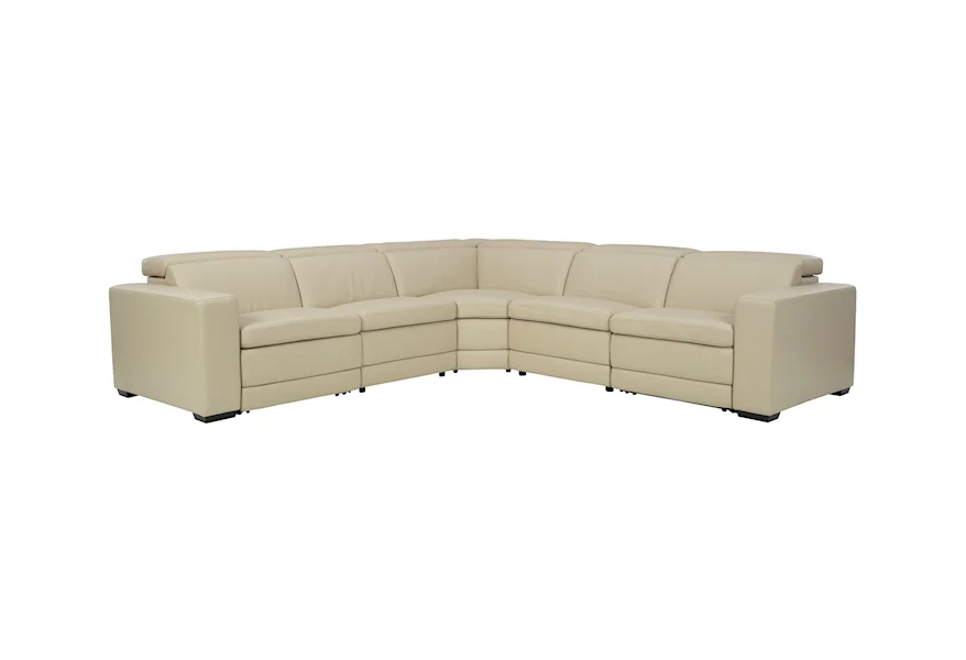Texline Power Reclining Sectional by Signature Design by Ashley at Beck's Furniture