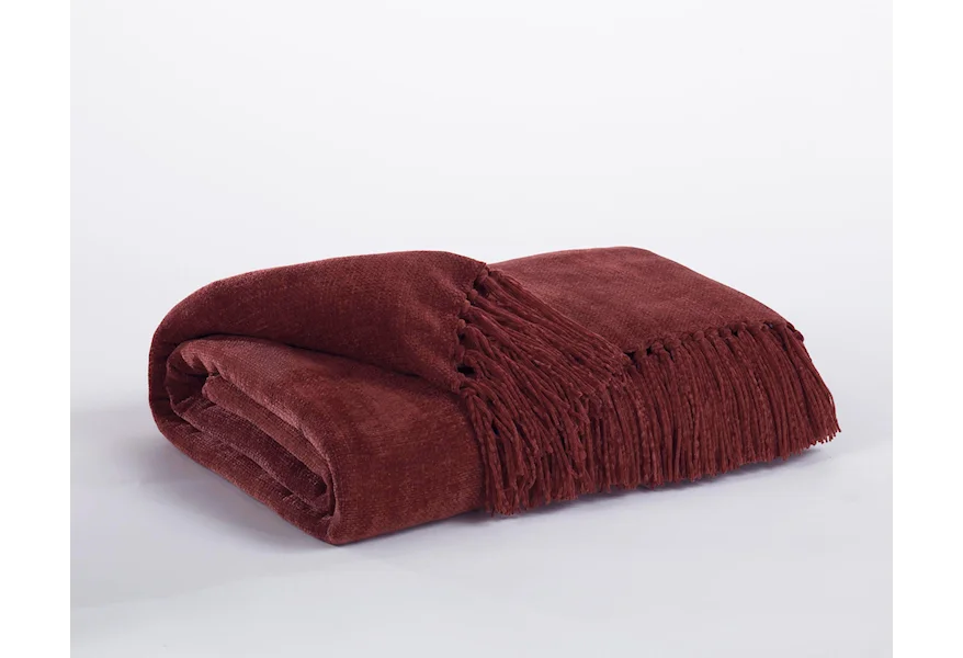 Throws Revere - Burgundy Throw by Signature Design by Ashley Furniture at Sam's Appliance & Furniture