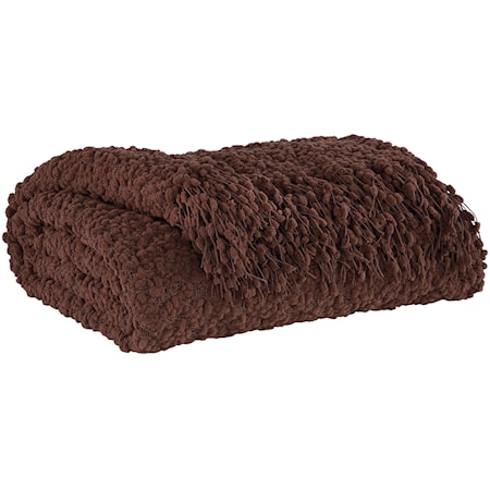 Araminta - Brown Throw