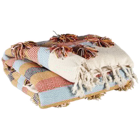 Jacinta Multicolor Throw