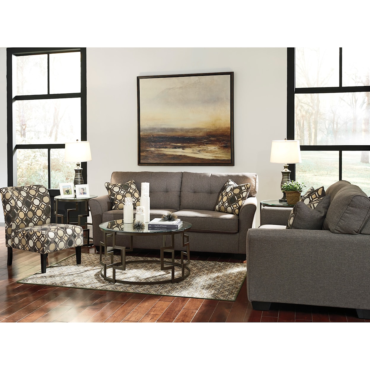 Signature Design by Ashley Tibbee Stationary Living Room Group