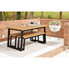 Michael Alan Select Town Wood Dining Table Set