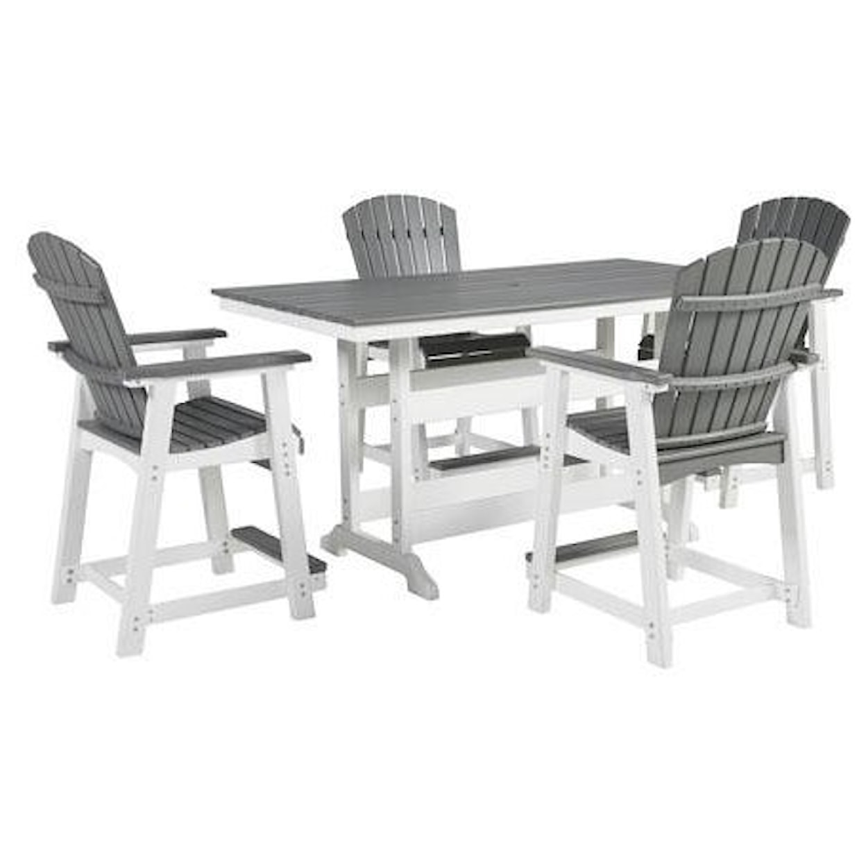 Signature Design by Ashley Transville 5-Piece Counter Table Set