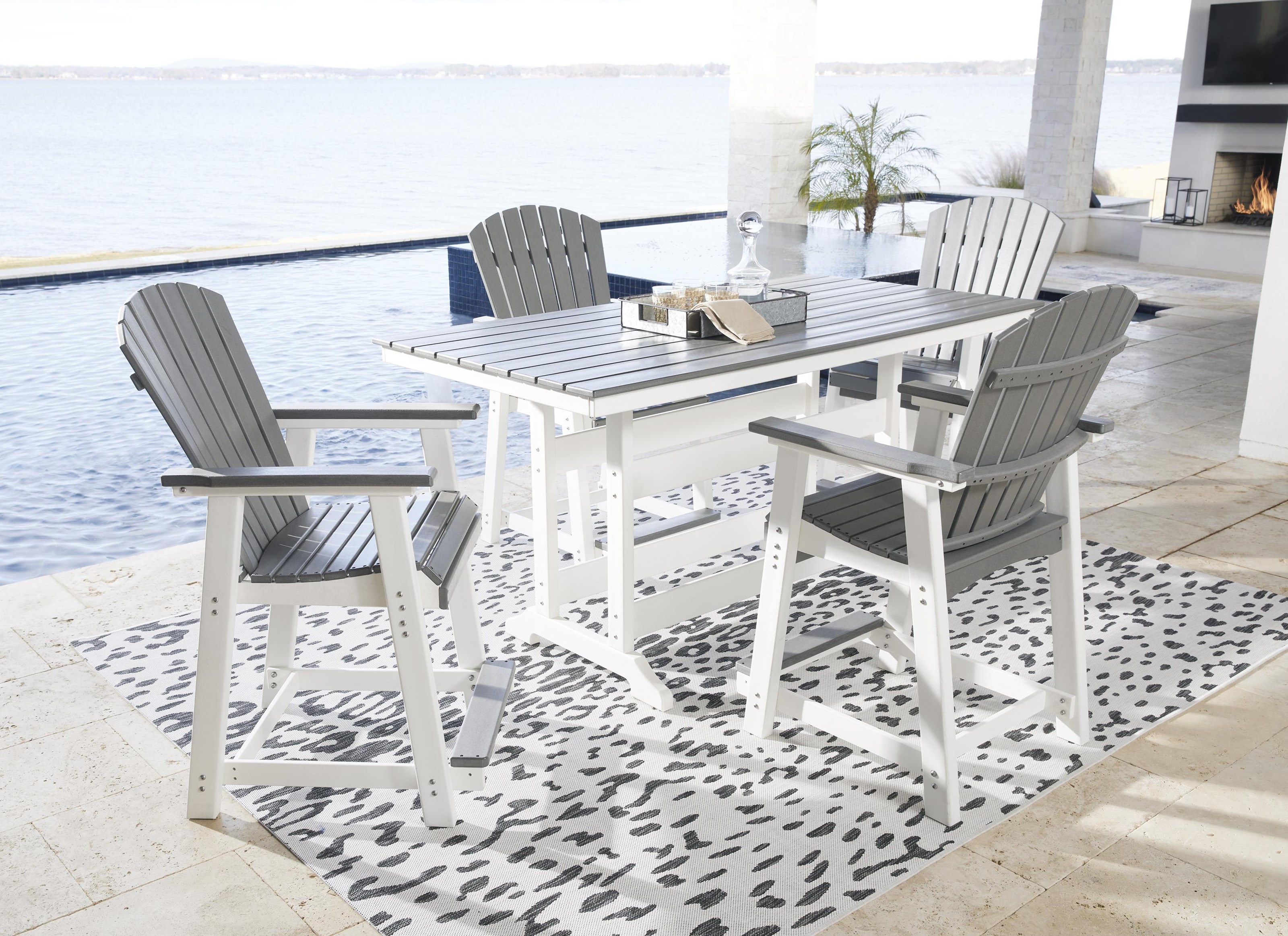 5-Piece Counter Table Set