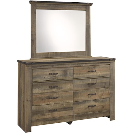 Youth Dresser & Bedroom Mirror