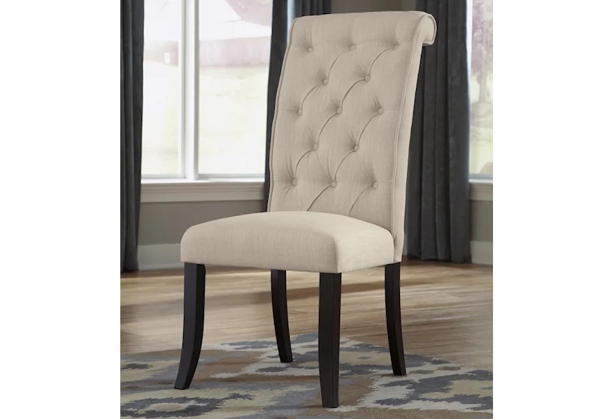 Tripton Dining Upholstered Side Chair by Signature Design by Ashley at Sam Levitz Furniture