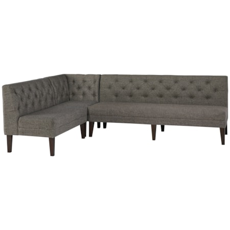 3-Piece Upholstered Banquette Set