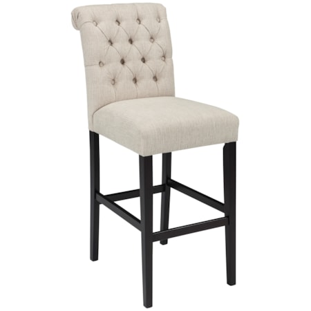 Tall Upholstered Barstool