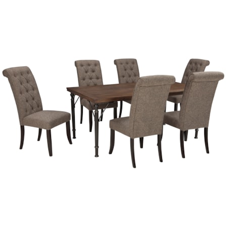 7-Piece Rectangular Dining Room Table Set