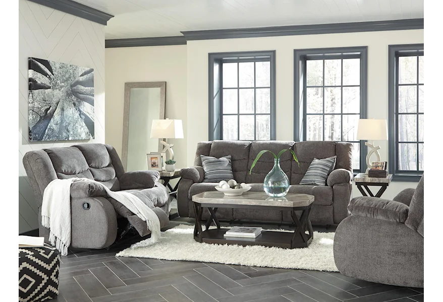 Tulen Recliner Sofa and Recliner Set by Signature Design by Ashley at Sam Levitz Furniture