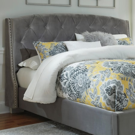 Queen Upholstered Headboard