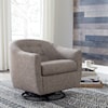 Signature Design by Ashley Upshur Swivel Glider Accent Chair