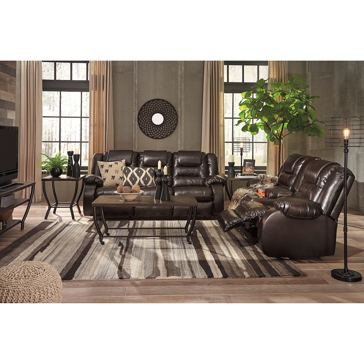 Signature Design by Ashley Vacherie Reclining Living Room Group