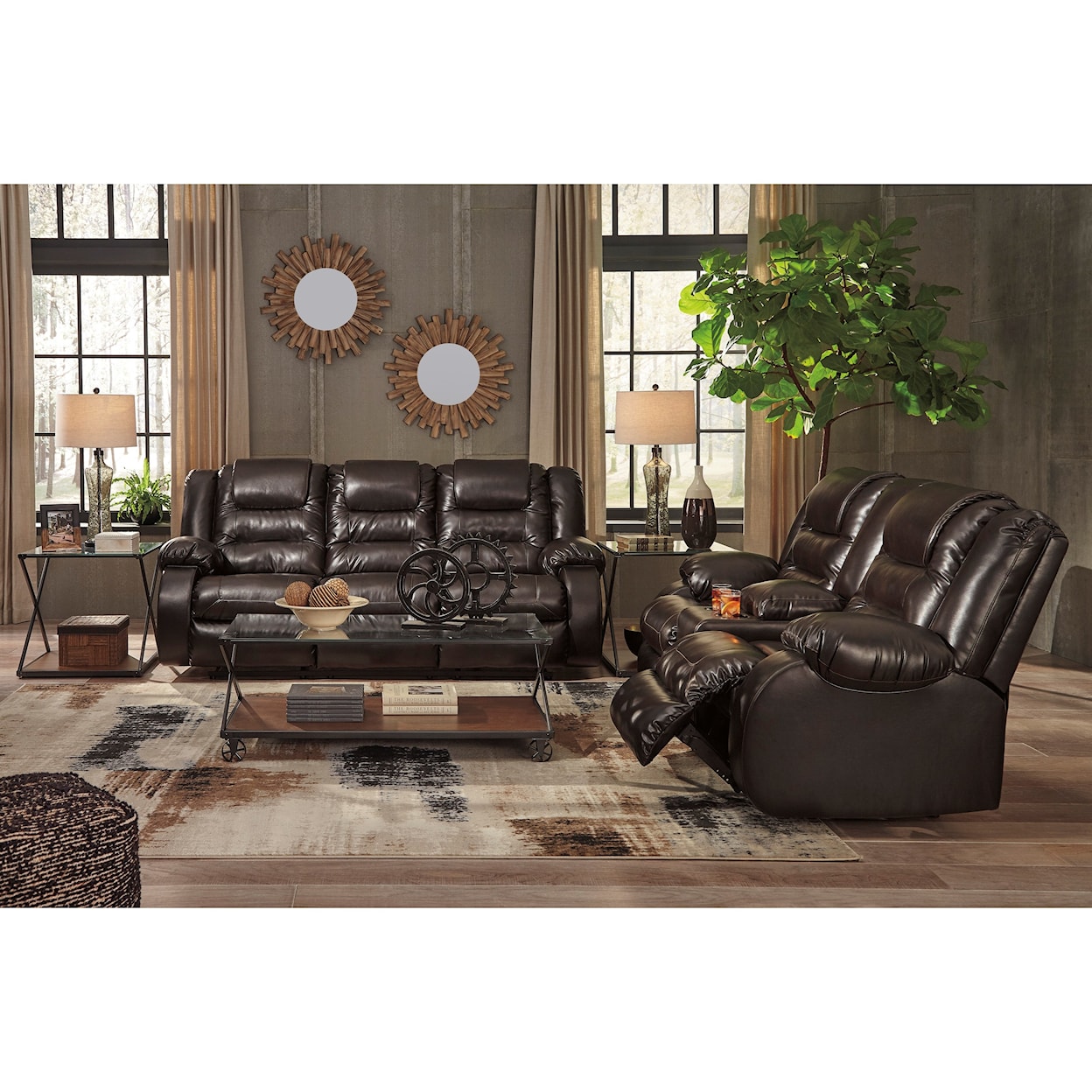 Signature Design by Ashley Vacherie Reclining Living Room Group