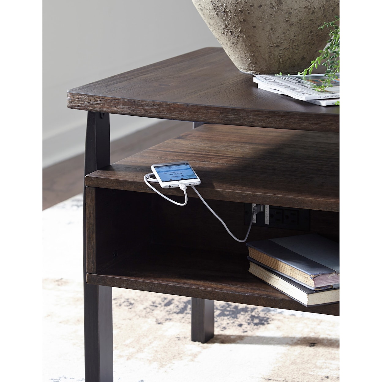 Signature Design Vailbry Rectangular End Table