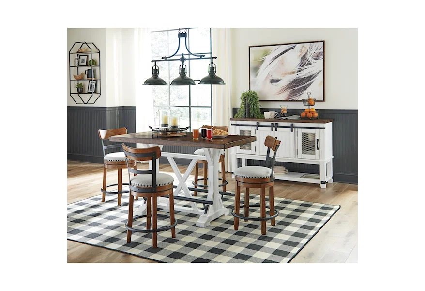 Valebeck Casual Dining Room Group by Signature Design by Ashley at Sam Levitz Furniture