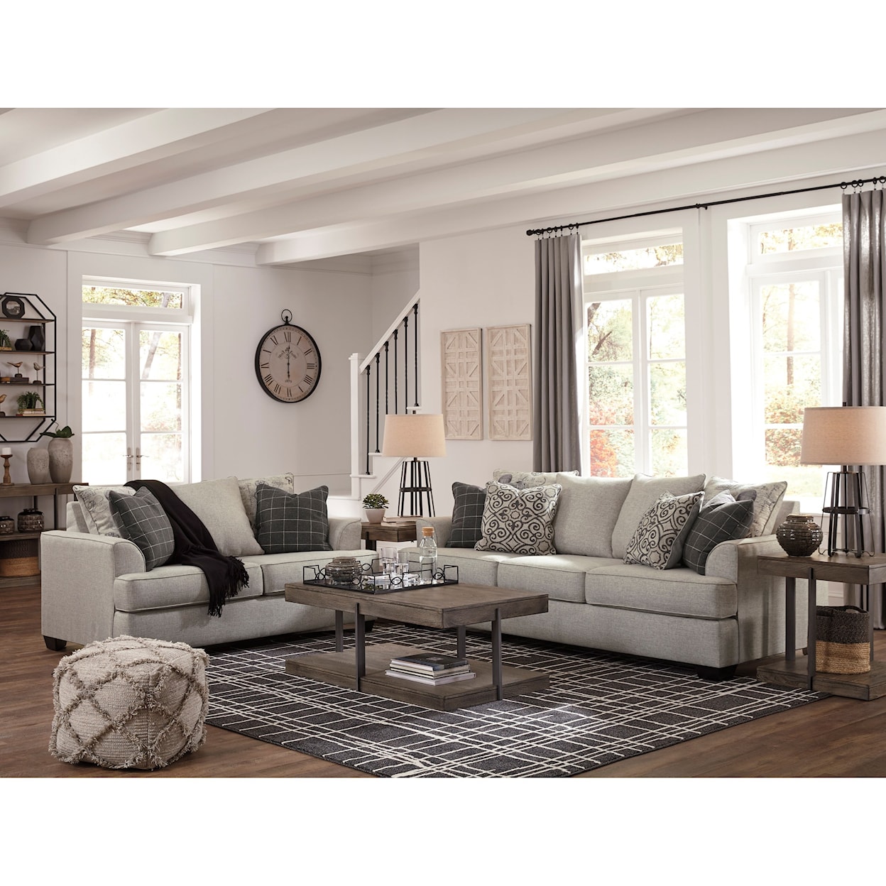 Signature Design by Ashley Velletri Stationary Living Room Group