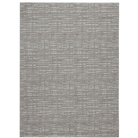 Norris Taupe/White Medium Rug