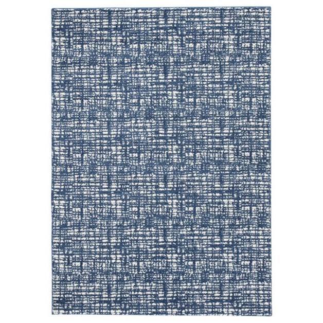 Norris Blue/White Large Rug