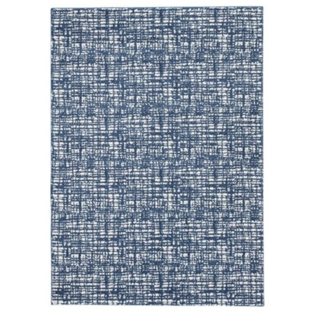 Norris Blue/White Medium Rug