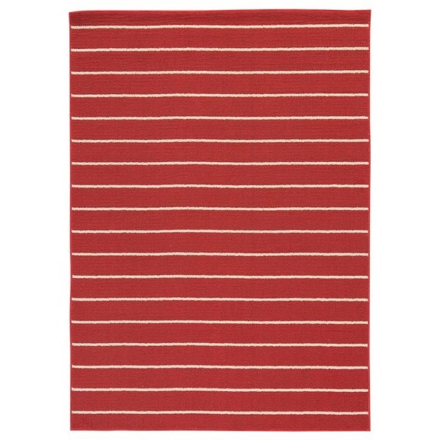 Kosek Red/Tan Large Rug