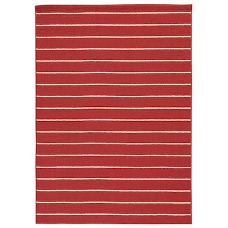 Kosek Red/Tan Large Rug