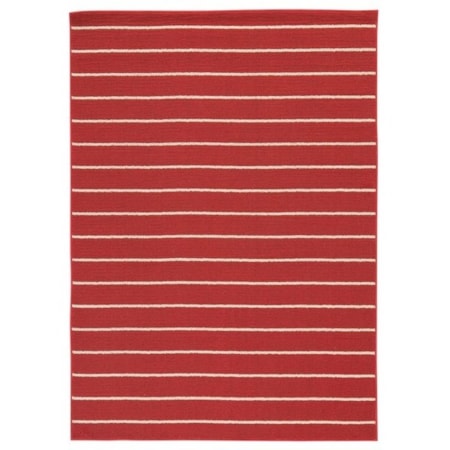 Kosek Red/Tan Large Rug