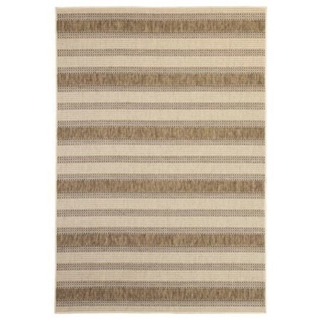 Makai Beige/Brown Medium Rug