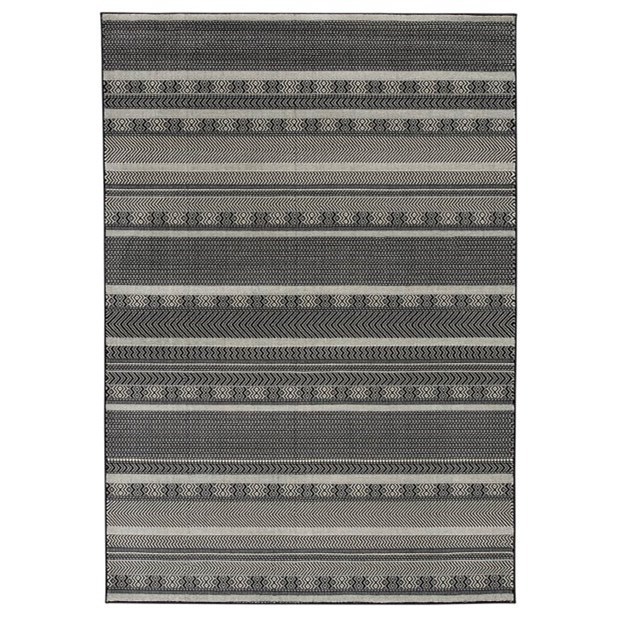Jeven Black/Cream Large Rug