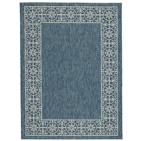 Jeb Blue/Tan Large Rug