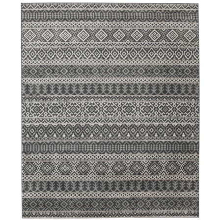Joachim Black/Tan Medium Rug