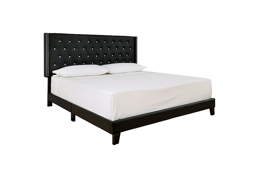 Vintasso Queen Upholstered Bed by Signature Design by Ashley at Royal Furniture