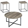 Ashley Furniture Signature Design Wadeworth 3-Piece Occasional Table Set